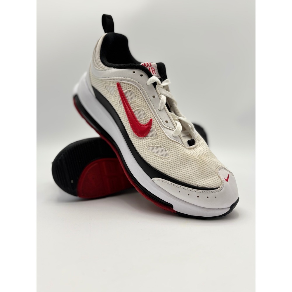 Nike Air Max AP White University Red Black Sneakers CU4826-101 Mens 11.5